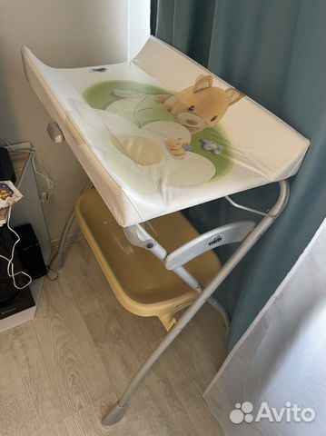 Пеленальный столик с ванночкой cam