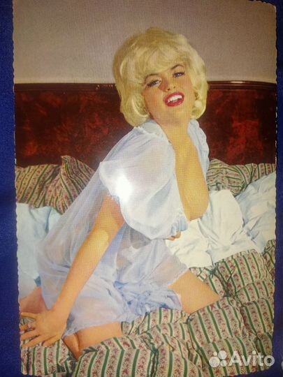 Актриса Jayne Mansfield, 50-60 г