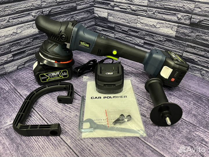 Аккумуляторная полировальная машинка