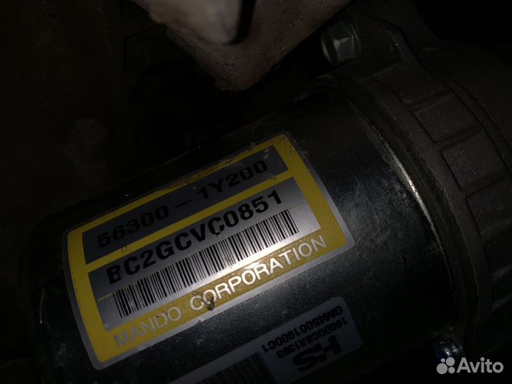 Киа пиканто 2 рулевая колонка с Эур всборе