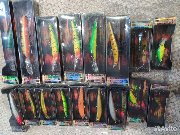 Воблеры, блесна, колебалки, плетенка, поводки