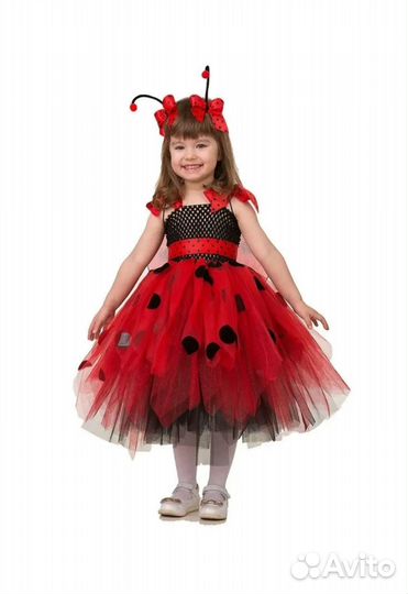 Костюм божьей коровки р 98-134