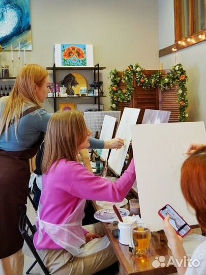 Выездные мастер-классы по живописи