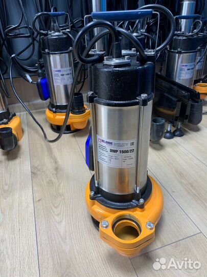 Насос дренажный Belamos DWP 1500/22/Сер (Про-ть 28