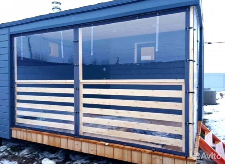 Мягкие гибкие окна для веранды