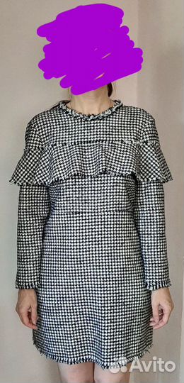 Платье zara теплое