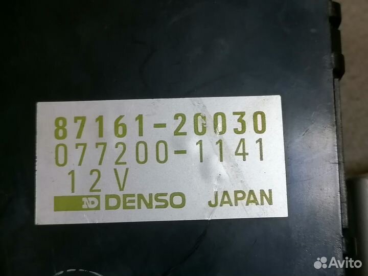 Блок управления климат-контролем Toyota Vista 1991