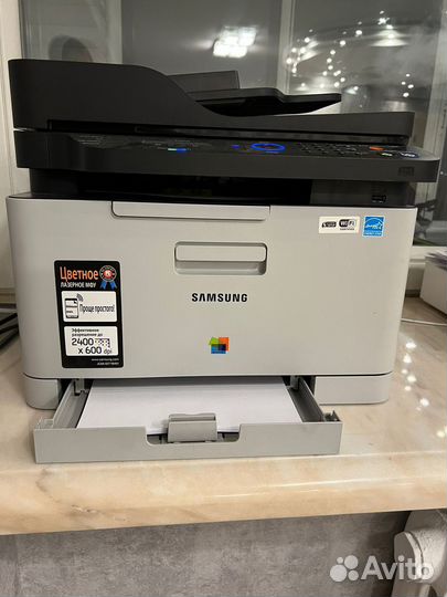 Цветное лазерное мфу Samsung