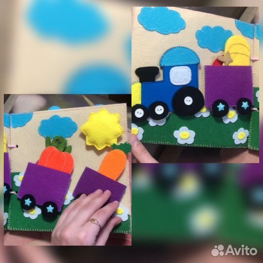 Книжки из фетра