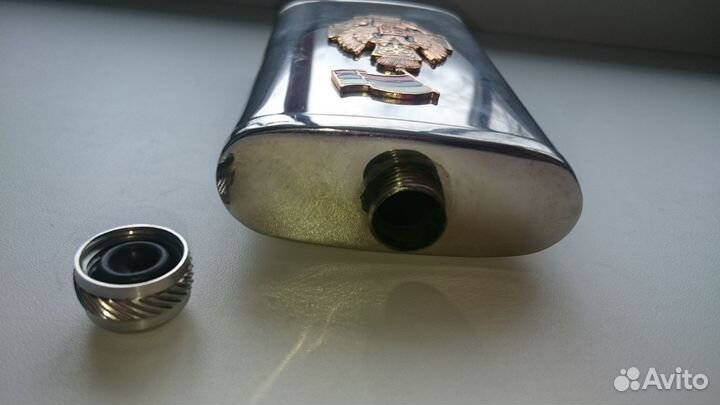 Фляжка для напитков нержавеющая сталь 250мл