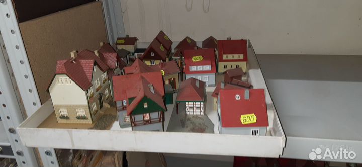 Домики для макета железной дороги