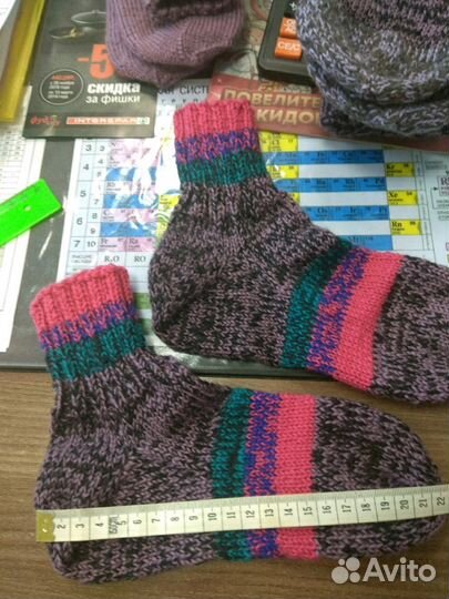 Носки ручная вязка