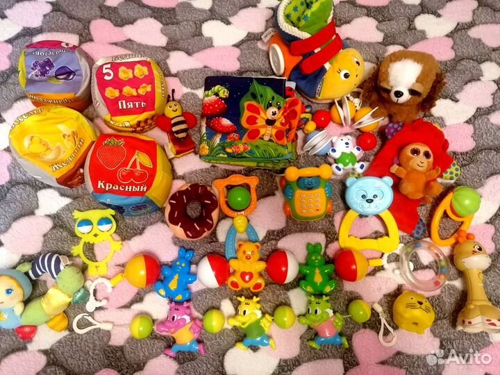 Детские развивающие игрушки пакетом