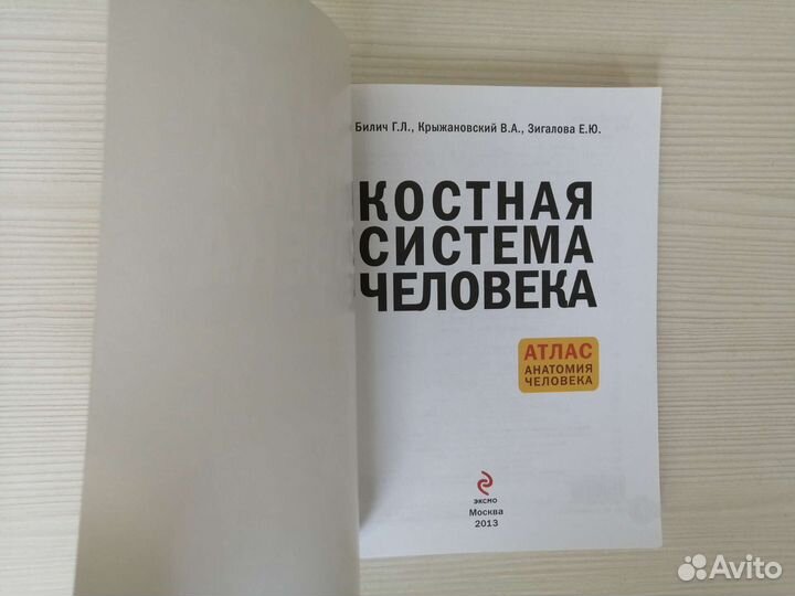 Костная система человека (2013г.) / Г. Билич