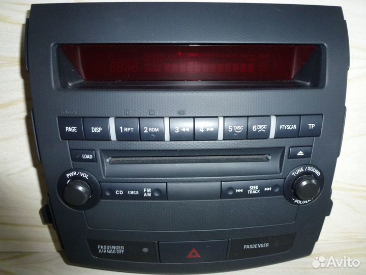 Магнитола Митсубиси Оутлендер XL Ситроен С-Кр Пежо