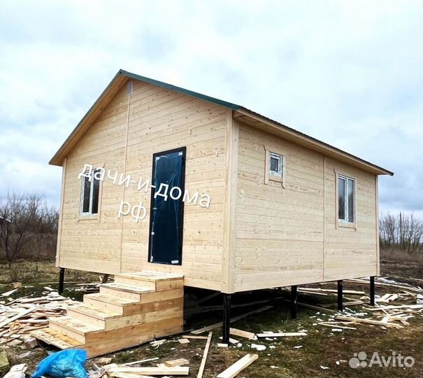 Каркасный дачный домик