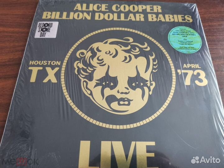 Alice Cooper – Billion Dollar Babies Live LP, Alb