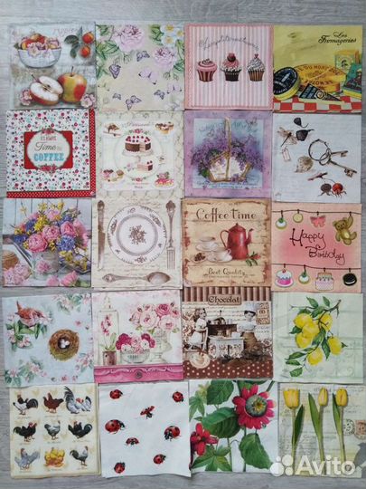 Салфетки для декупажа. Коллекционные салфетки