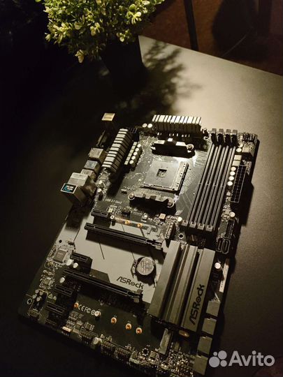 Материнская плата asrock B450 PRO4