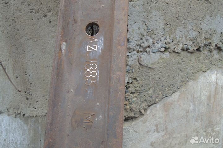 Рельс 1885 года фирмы Graz