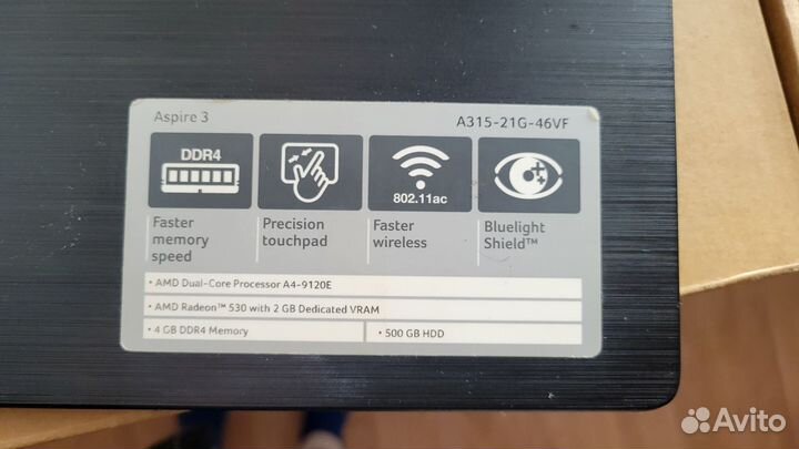 Ноутбук acer aspire 3