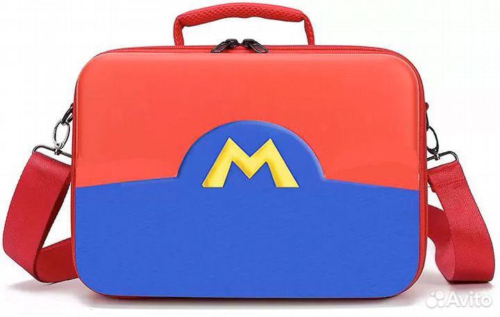 Чехол-сумка для консоли и аксессуаров Storage Bag для Ninetdno Switch (Super Mario)