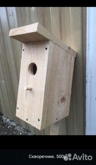 Кормушки, скворечники