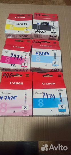 Картриджи для пинтера canon