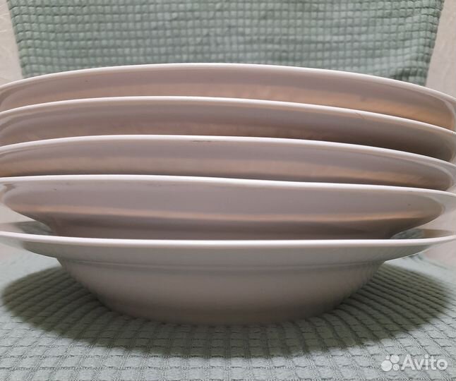 Тарелка столовая глубокая. Дулево