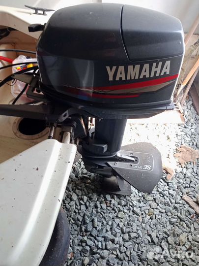 Катер Ибис-2 с мотором Yamaha 30 возможен обмен
