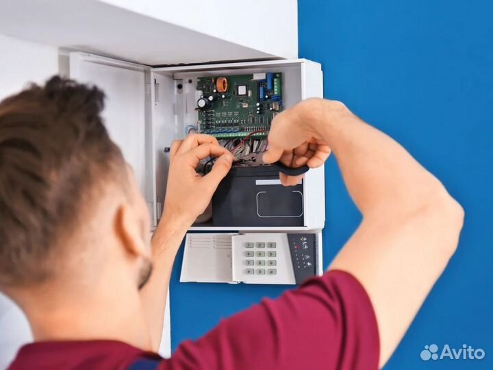 Монтаж-к слаботочных систем “свн” п. Ильский