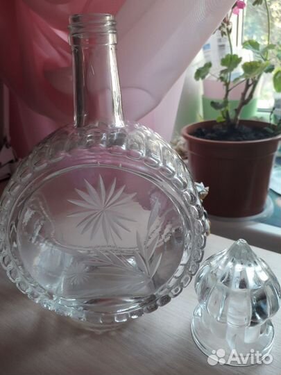 Графин хрустальный СССР