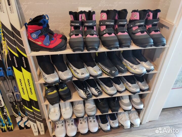 Детские лыжные комплекты Fischer, Madshus, Atomic