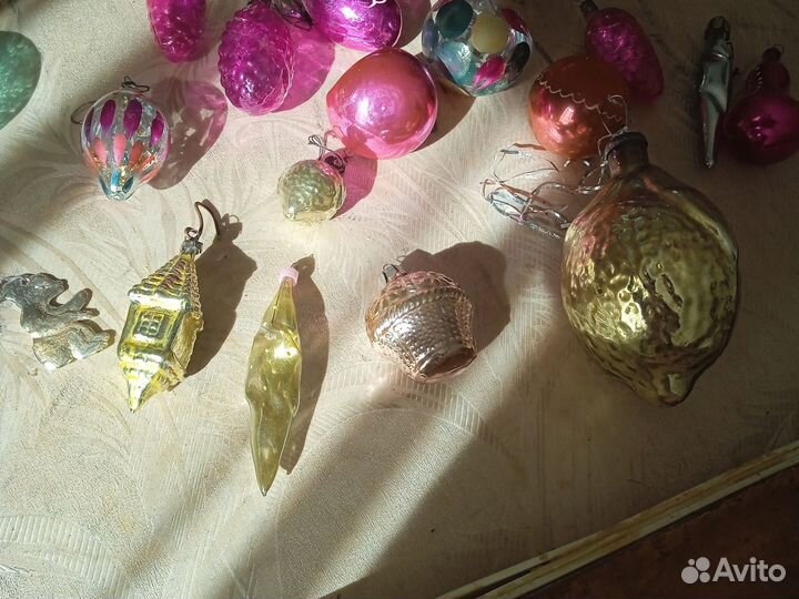 Елочные игрушки СССР