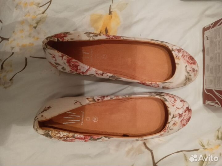 Балетки новые36