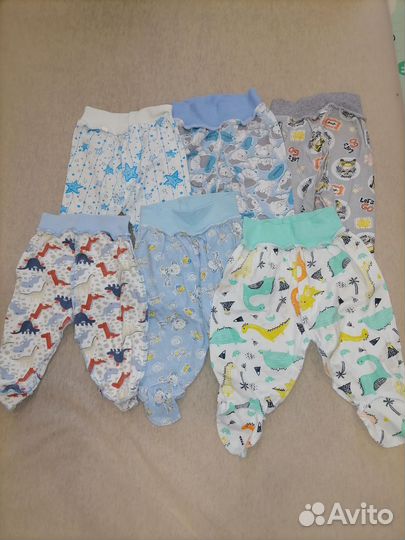 Детские вещи пакетом на мальчика 56 62