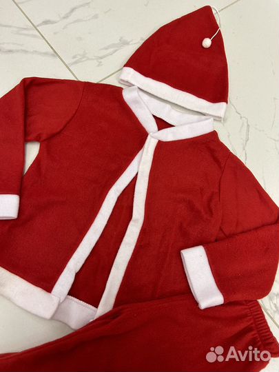 Костюм деда мороза детский