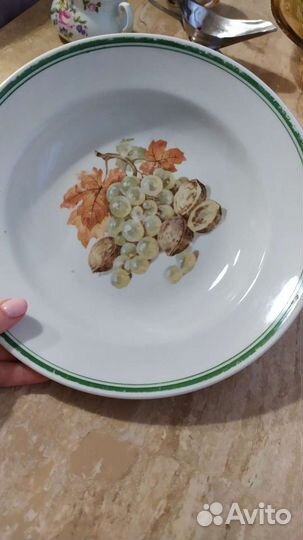 Тарелка антиквариат