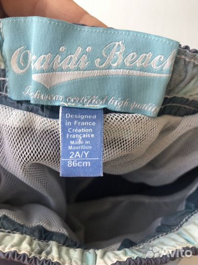 Шорты, панама 9-18 мес