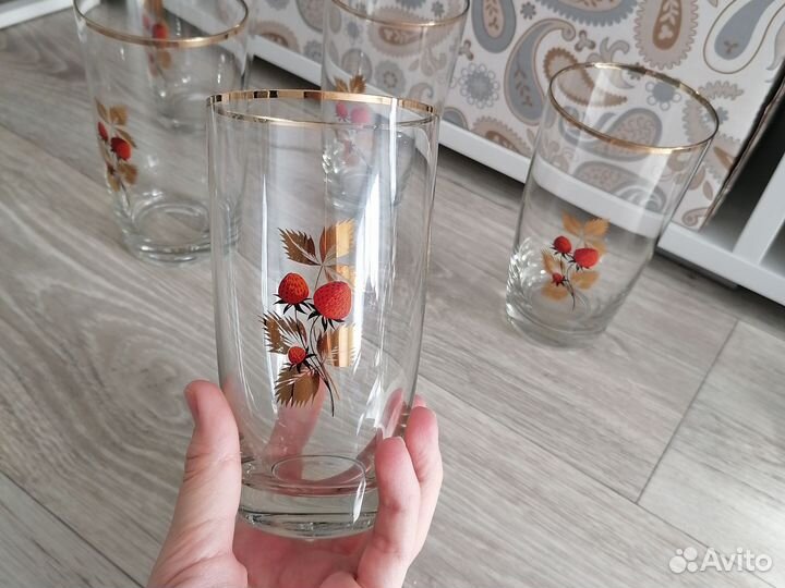 Посуда, стаканы, графин