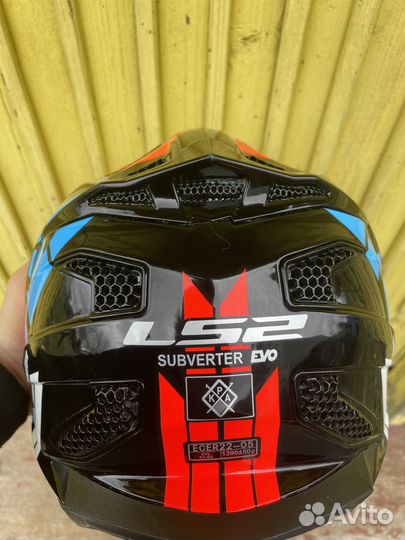 Шлем эндуро мотокросс ls2 mx700