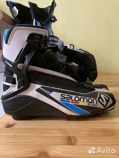 Лыжные ботинки коньковые salomon