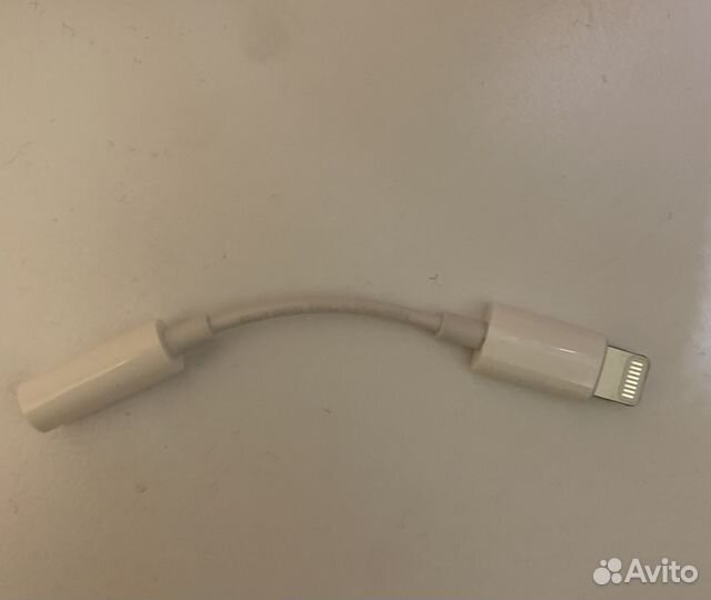 Переходник lightning 3.5 jack apple