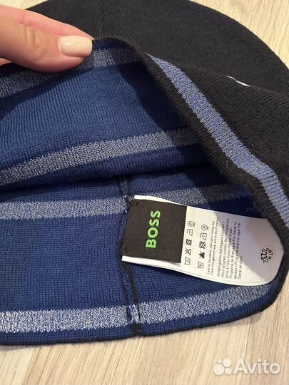 Шапка мужская Boss оригинал