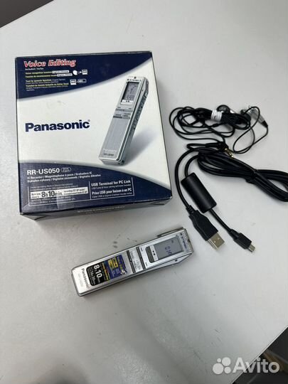 Диктофон panasonic rr- us050
