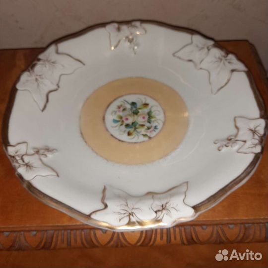 Блюдо антикварное 19 век