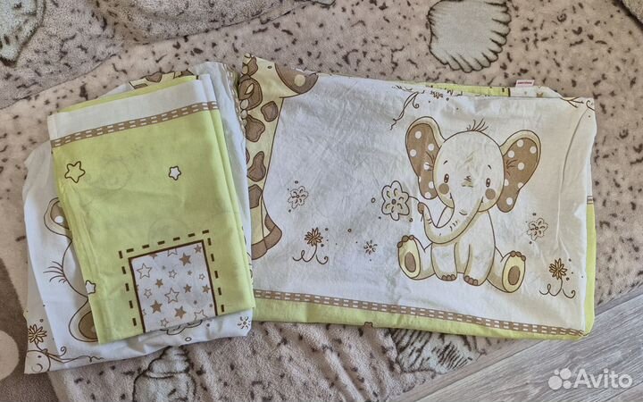 Детское постельное белье 120 60