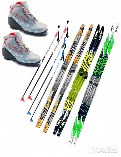 Лыжи для всей семьи