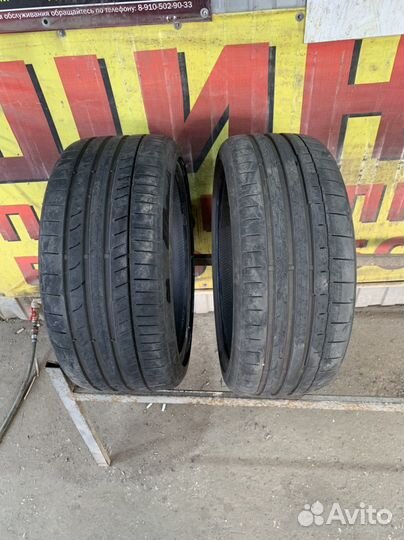 Continental ContiSportContact 225/40 R19 и 255/35 R19