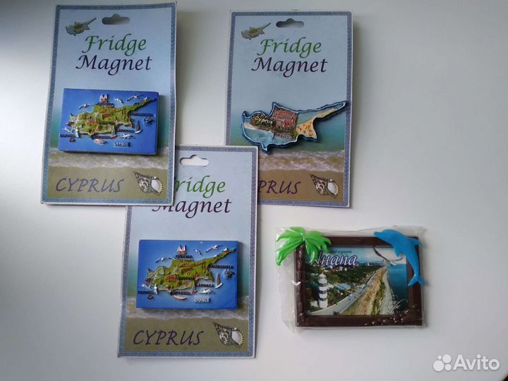 Новые магниты Кипр и Анапа